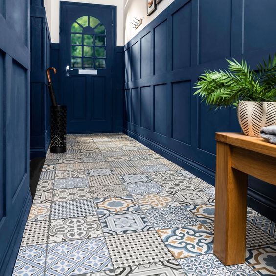 Overuse of Patterned Tiles