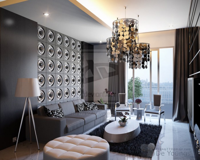 gray living room 49 designs
