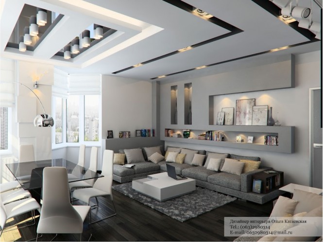 light grey living room